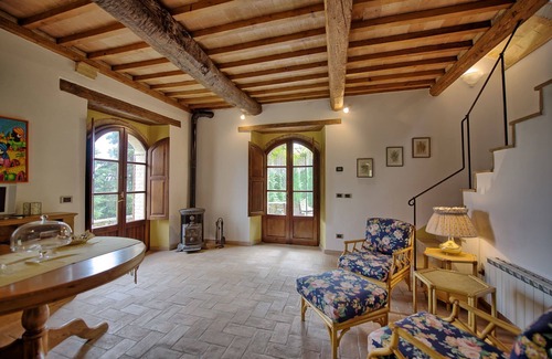 Montalcino Villa | Stunning private villa for 8 people with WIFI, private pool, patio and panoramic view