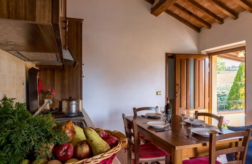 Santarello Villa | Stunning private villa with private pool, WIFI, A/C, patio, panoramic view, close to Montepulciano