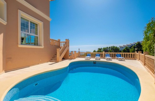 Benimeit Villa | Stunning private villa for 8 people with A/C, private pool, WIFI, TV, terrace and panoramic view