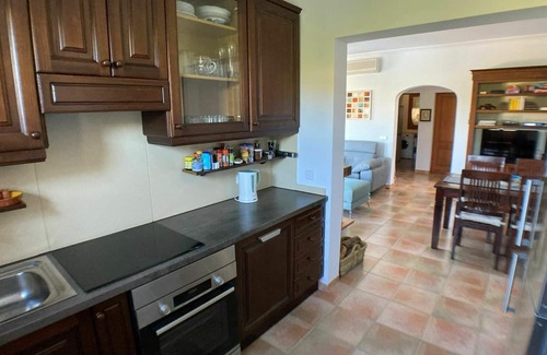 Cala Mandia House | Stunning private villa for 4 guests with WIFI, private pool, A/C, TV and terrace