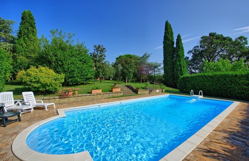 Cetona Villa | Stunning private villa for 7 people with private pool, A/C, TV and panoramic view