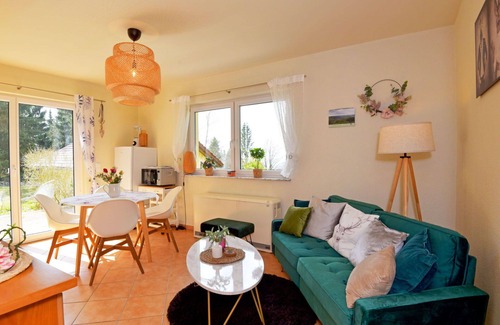Goldlauter House | Stunning private villa for 4 guests with WIFI, TV, terrace and pets allowed