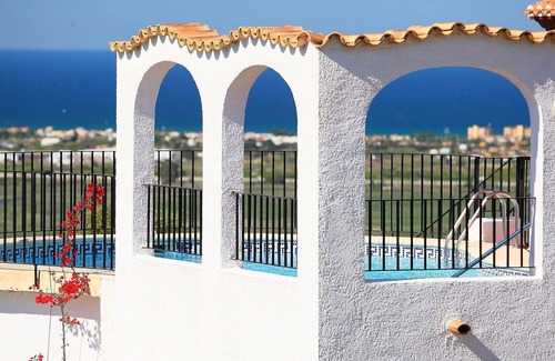 Pego House | Stunning private villa for 8 guests with private pool, WIFI, A/C, TV, terrace and panoramic view