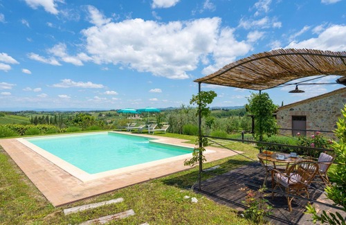 San Gimignano Villa | Stunning private villa for 6 people with private pool, WIFI, TV and panoramic view
