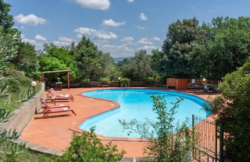 Riparbella Villa | Stunning private villa with private pool, A/C, WIFI, TV, veranda, pets allowed and panoramic view