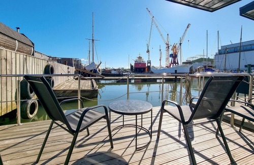 Lundby Boat Rental | Stunning ship in Göteborg with sauna