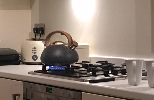 Crystal Palace Apartment | Stunning spacious flat sleeps 3, short bus or train ride to London. Parking, patio, garden setting.