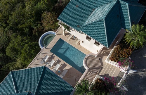 Point Rendezvous Villa | Stunning Villa with, Pool, Hot Tub, 180 Degree Sweeping Ocean Views