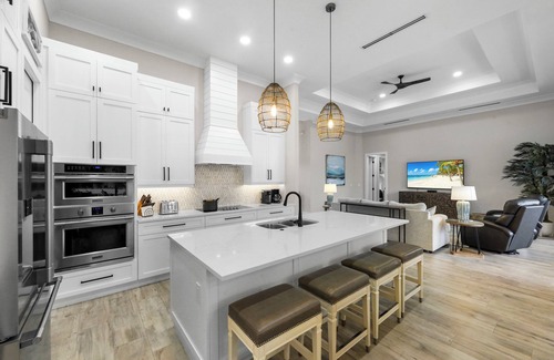 Marco Island House | Stunning waterfront home w/heated pool & hot tub