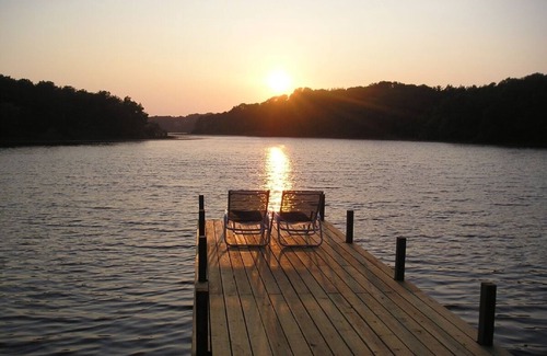 South Chatham House | Stunning Waterfront Compound with Private Beach, Private Dock, Sunset View