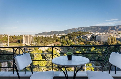 Makrigianni Villa | Stupendous Athens Apartment | 3 Bedrooms | Apartment Aria | Furnished Balcony.