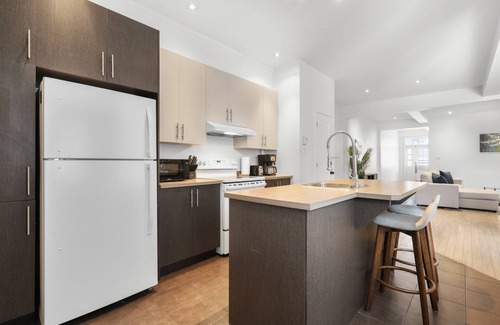La Petite-Patrie Apartment | Stylish 1Bedroom /1Bathroom in Plateau Mont-Royal