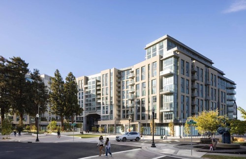 Heritage District Condo | Stylish 1BR Condo at The Martin | Hot Tub & Pool