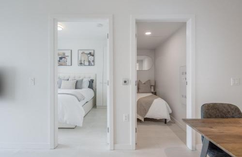Mount Pleasant Apartment | Stylish 2BR Retreat with Parking and Gym in Olympic Village