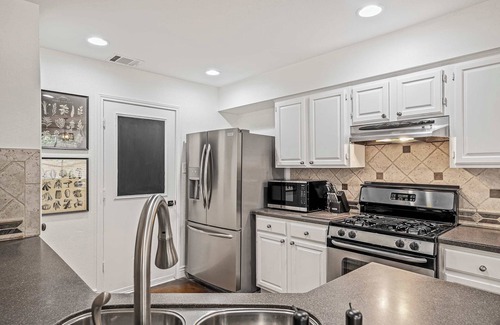 Milwood House | Stylish 3BR Austin Home with Workspace