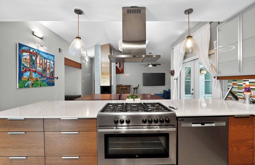 North Austin Civic Association House | Stylish 3BR Home + Private Pool