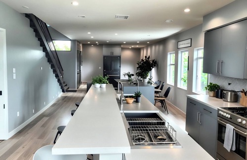 La Brea Hotel | Stylish 3BR Townhouse Retreat near Hollywood – Private Balcony View