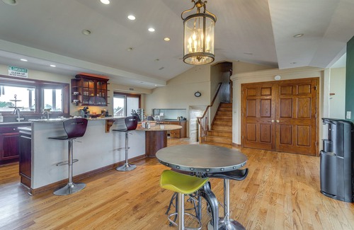 Aurora House | Stylish Aurora Farmhouse w/Deck, Animals On-Site!