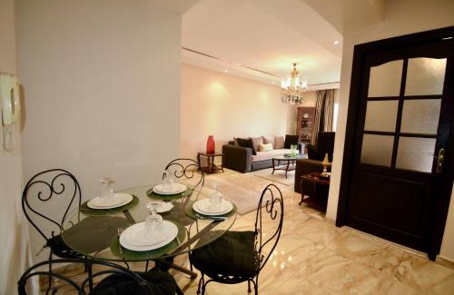 Semlalia Apartment | Stylish, Comfy Gem 5 Location,Pool, Balcony