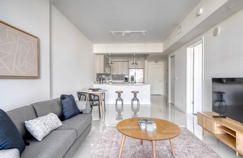 Coral Way Apartment | Stylish Coral Gables 1BR w/W/D & Pool, nr Miracle Mile, by Blueground