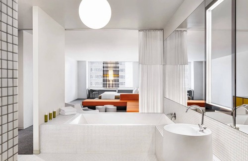 Financial District Hotel | Stylish & Cozy Room in the Heart of DTLA – Near Crypto Arena, Dining & Shopping