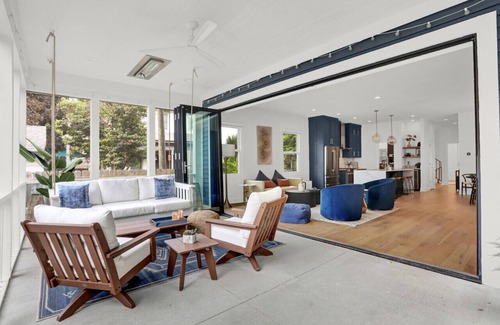 St. Joseph Historic Neighborhood House | Stylish Downtown Escape with Game Room and Office!