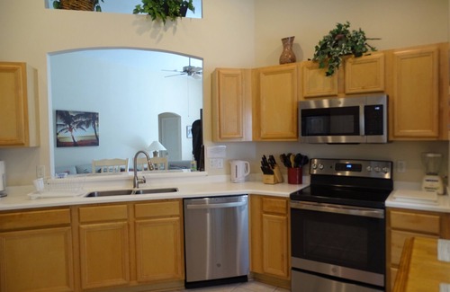 West Haven House | Stylish Ever Popular House with Large Solar Heated Pool/Spa in Gated Community