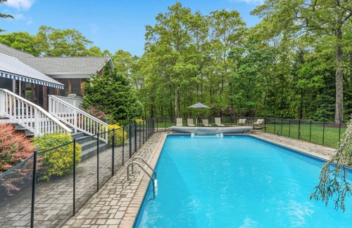 Hampton Bays House | Stylish Five-Bedroom Oasis w/Pool, Minutes from Beaches, Wineries & the.