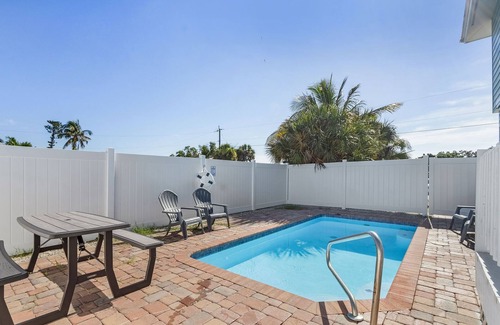 Mid Island House | Stylish Home, Private Heated Pool, Steps to Sugar White Sand Beach!