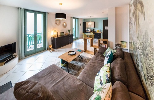 Duingt Apartment | "Stylish Loft" with view/private access to Annecy Lake