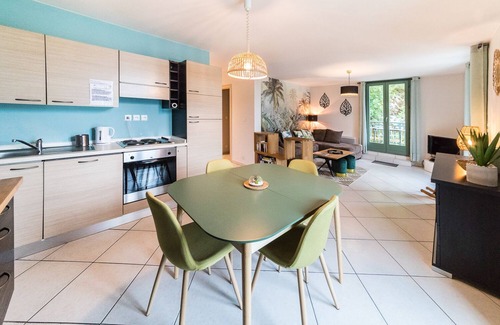 Duingt Apartment | "Stylish Loft" with view/private access to Annecy Lake