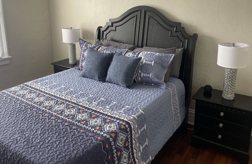 Olde Town Augusta House | Stylish & Modern Downtown Home w/ Arcade Area & Balcony Views