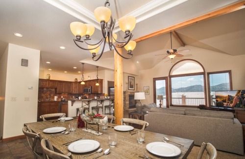 Stanley Hills Condo | Stylish mountain family home with hot tub and all the views you could ask for!