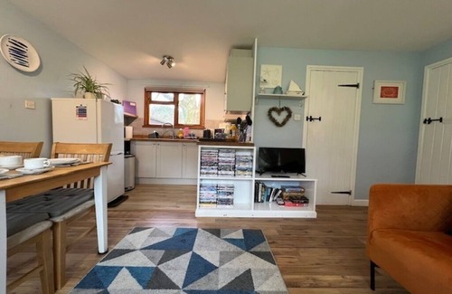 Lelant Ski Chalet | Stylish, nautical themed chalet, in peaceful woodland setting, close to St Ives