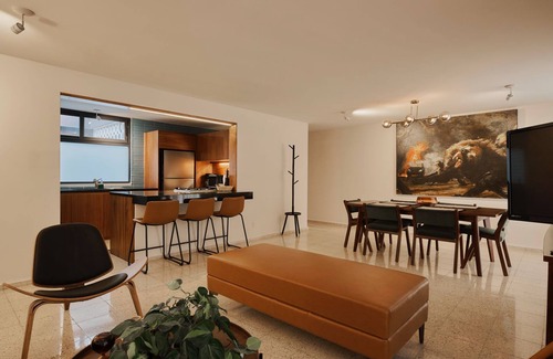 Reforma Apartment | Stylish Oaxaca Apartment with Balcony & AC