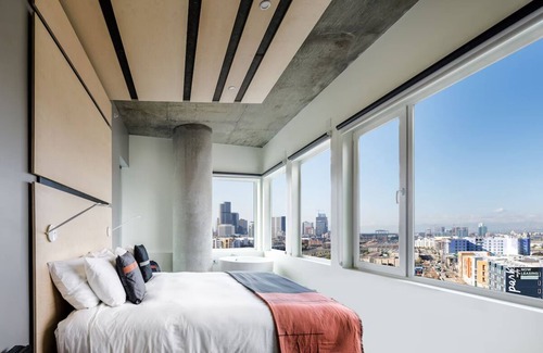 River North Art District Hotel | Stylish Skyline Suite with Stunning City Views, Spacious Interiors, and Luxury