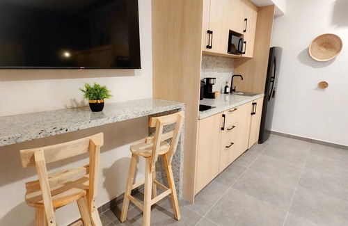 Luis Donaldo Colosio Apartment | Stylish studio, steps to 5th Ave and 2 blocks from the beach/Free parking