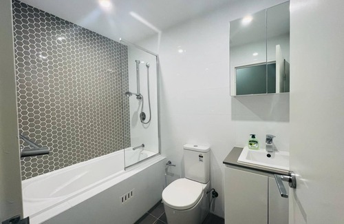 Burwood Apartment | Stylish Two Bedroom Apartment Burwood Sydney close to everything, Free parking