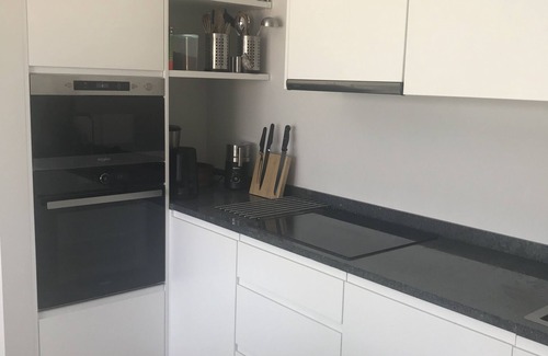 Paleros Villa | Stylish villa three bedrooms central location, private pool, sea & mountain view