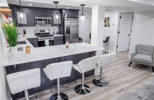 Fayetteville Apartment | Suburban Oasis Lower-Level Apt & Designer Touches