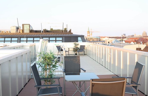 Ludwigsvorstadt Apartment | Sudio mit Küche 9