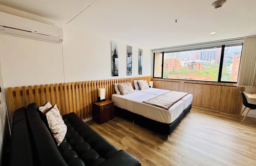 La Aguacatala Apartment | Suite 1014 en el Poblado Aguacatala, Edificio go and Living Suites