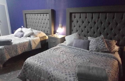 Cuauhtemoc Apartment | SUITE 2, EN PRIMER PISO CON DOS CAMAS QUEEN, CON TV, Y UN GRAN BAÑO