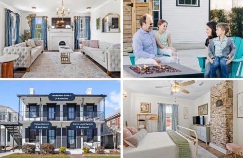 Biloxi House | Suite C Beach, Firepit, Dog-friendly, Downtown!
