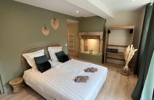 Vinzelles Apartment | Suite cosy au cœur de Vinzelles proche Mâcon Tout équipé avec salon d'extérieur