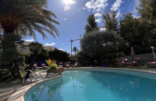 Vence Hotel | Suite double bed + sofa bed with terrace (11)