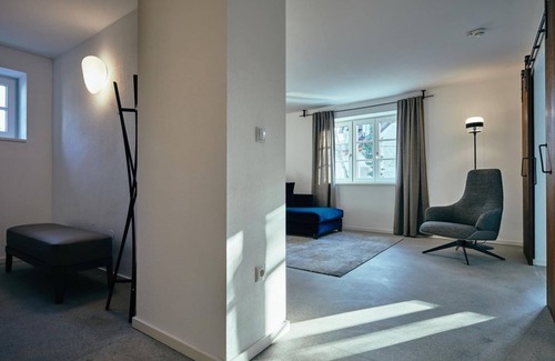 Apetlon House | Suite Klein, Dusche und Bad, WC - Residenz Velich