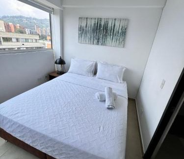 El Tesoro Apartment | Suite Moderna y de lujo con la mejor vista a la ciudad - Poblado Medellín
