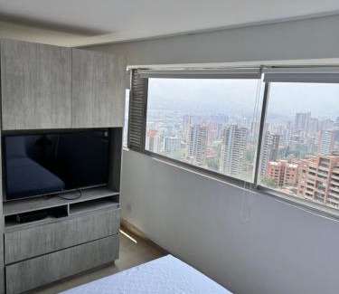 El Tesoro Apartment | Suite Moderna y de lujo con la mejor vista a la ciudad - Poblado Medellín