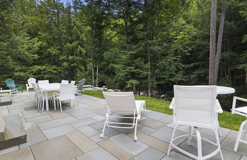 Morrisville House | Summer in Stowe! Modern Stream side Home